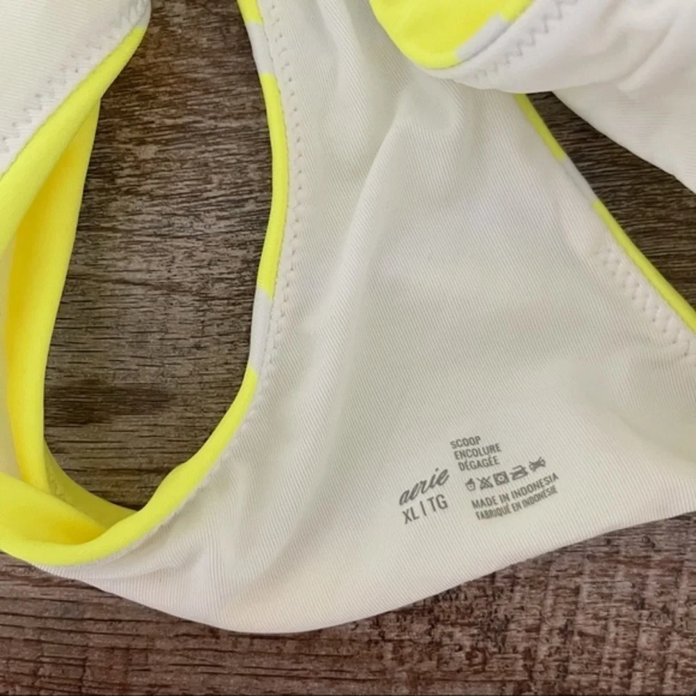Aerie Swim Scoop Crop Top